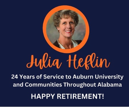 Julia Heflin's retirement announcement
